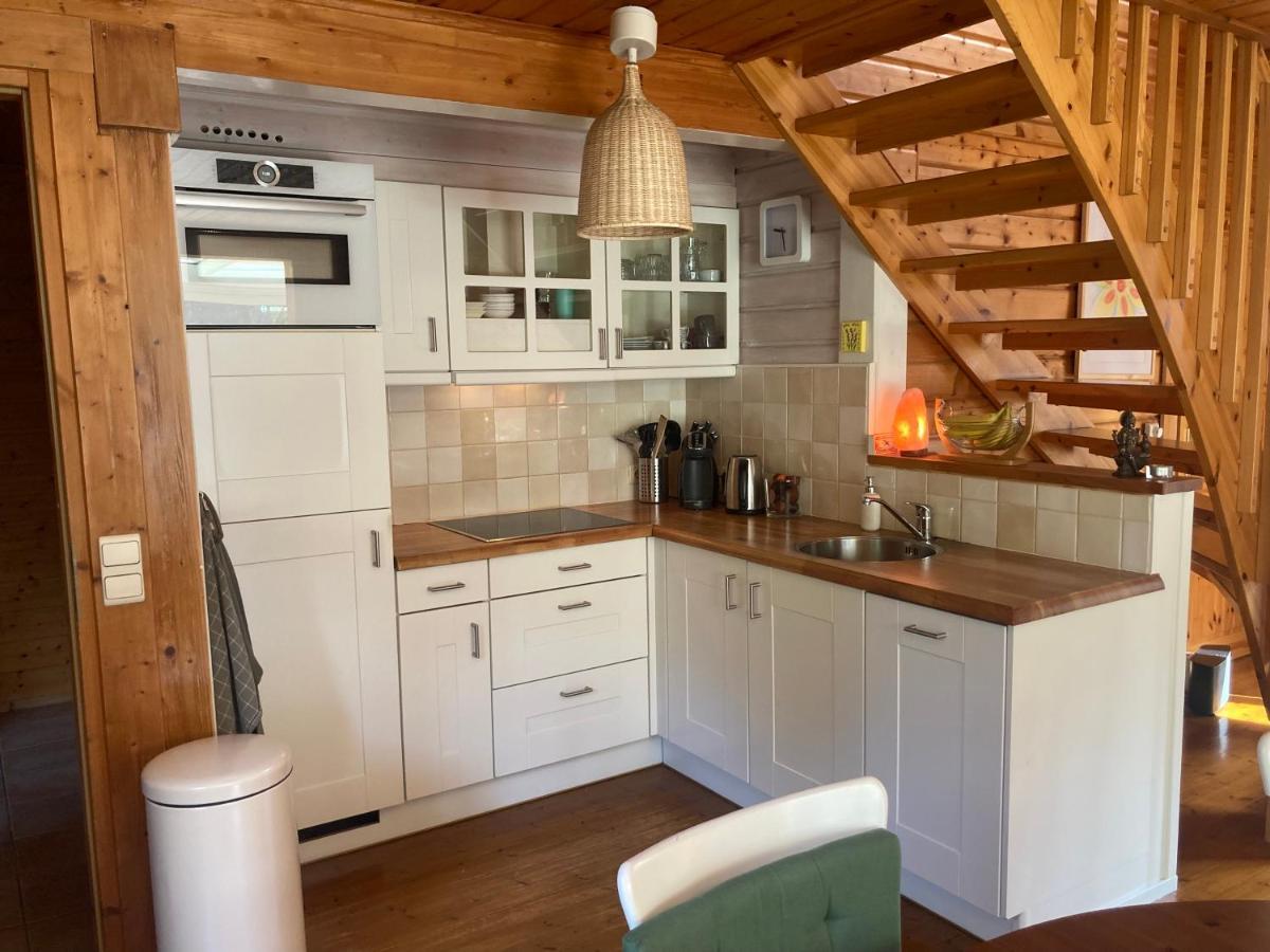 Houten Chalet/Bungalow In Het Bos, Sauna, Jacuzzi Meijel Eksteriør billede