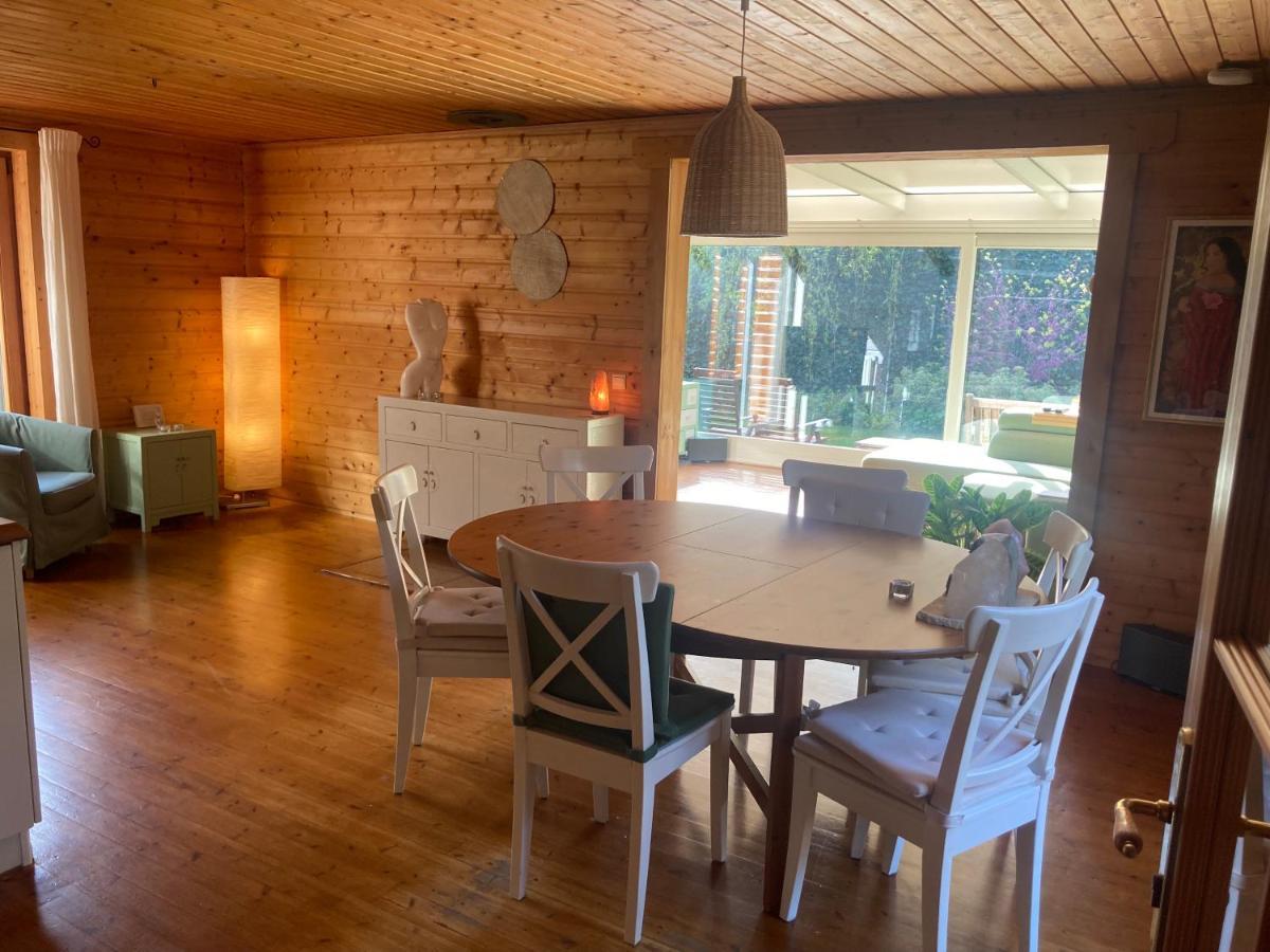 Houten Chalet/Bungalow In Het Bos, Sauna, Jacuzzi Meijel Eksteriør billede